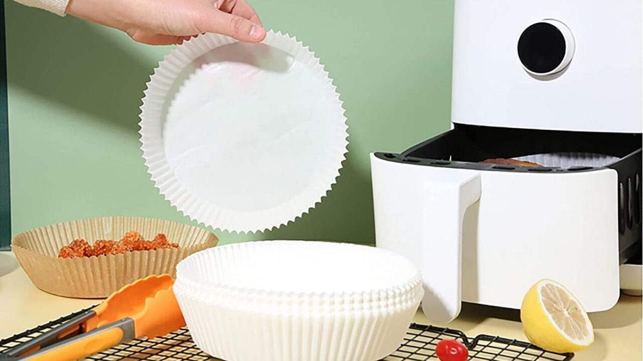 Air fryer parchment liners make cleaning up dinner so easy